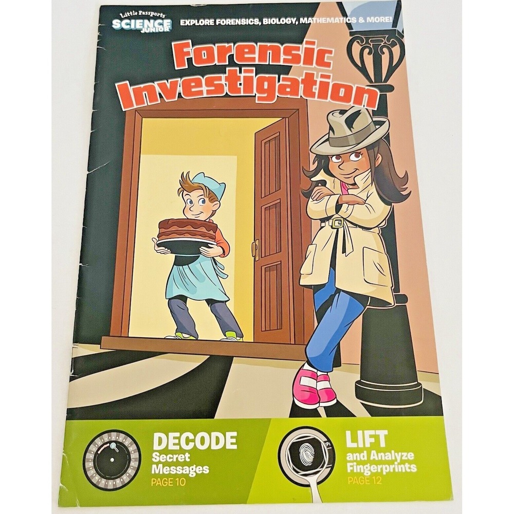 Little Passports Forensic Investigation Comic Book